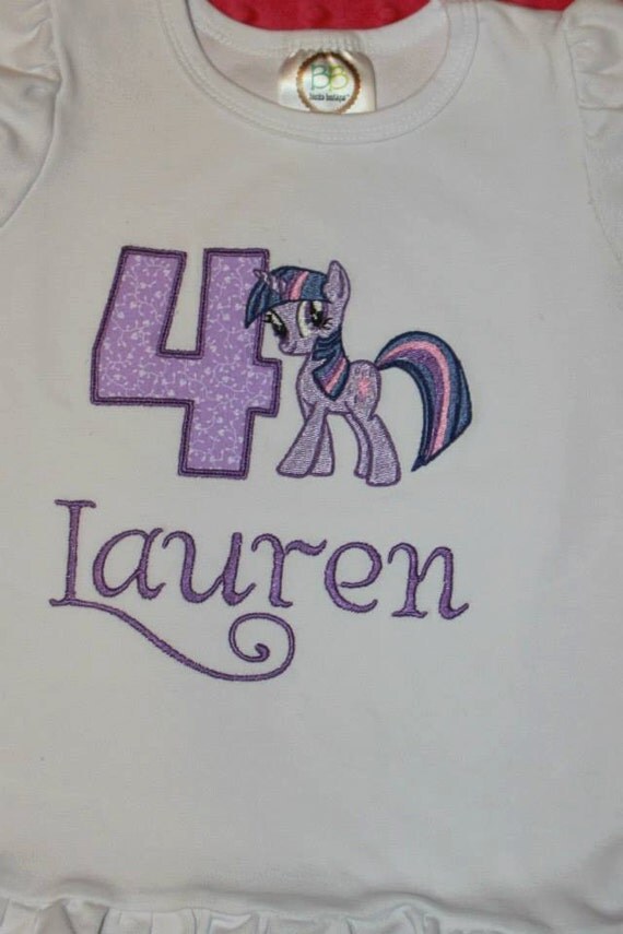 my little pony birthday shirts