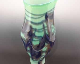 Hand Blown Glass Vase