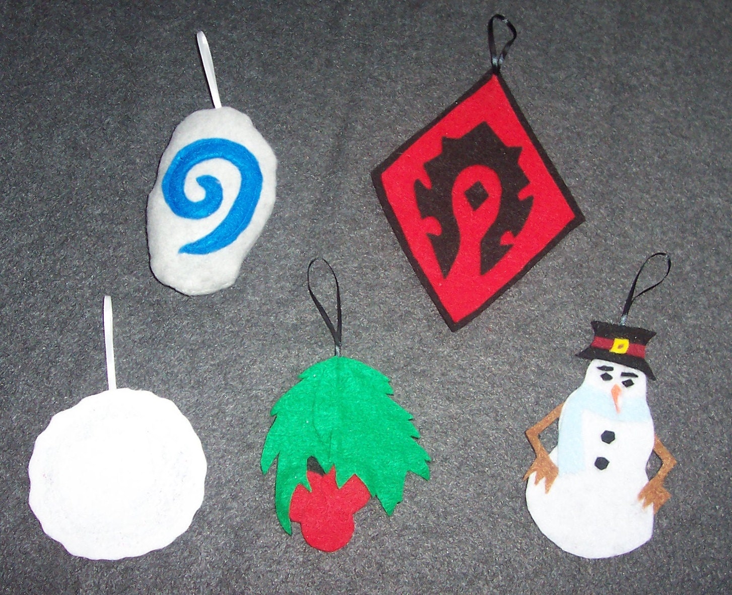 world of warcraft winter veil christmas holiday ornament set world of warcraft winter veil christmas holiday ornament set