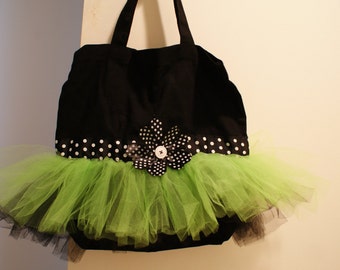 Tutu bag, cheer bag, gymnastics bag, dance bag, wedding bag, ballet bag