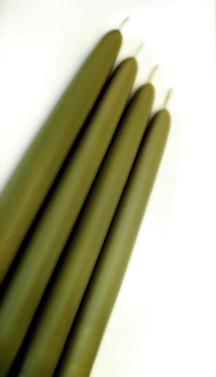 Pure & True Bayberry Wax Taper Candles 100 by BarefootApothecary