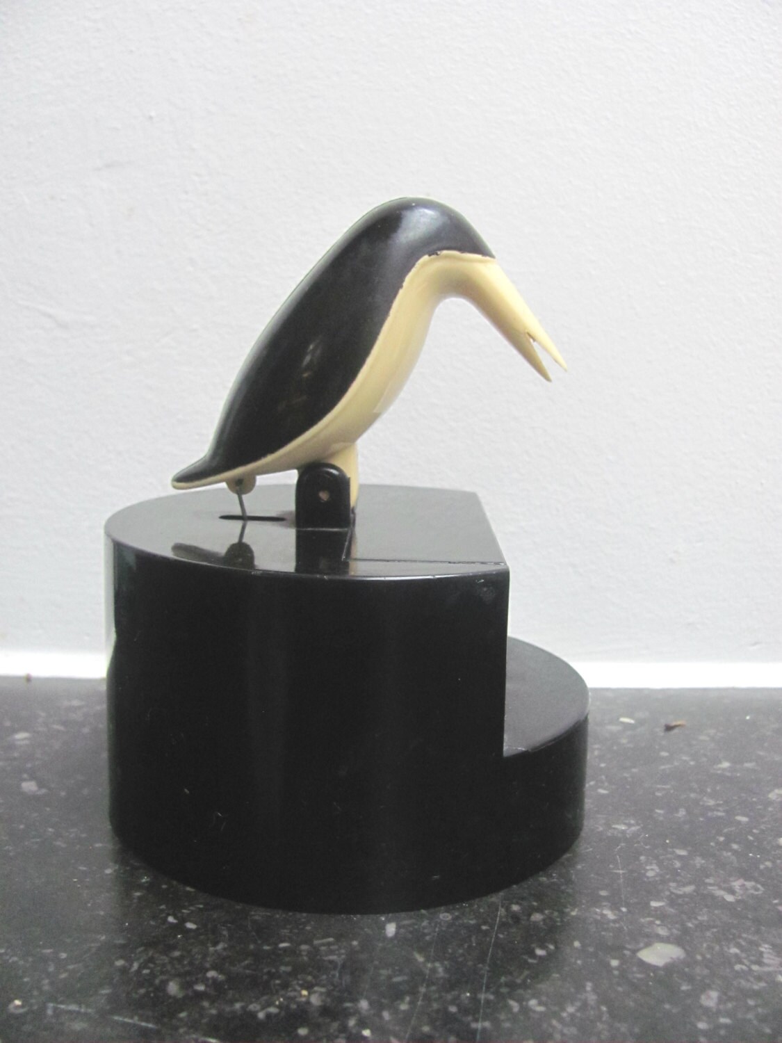 Vintage plastic bakelite toothpick holder by casademiamia on Etsy