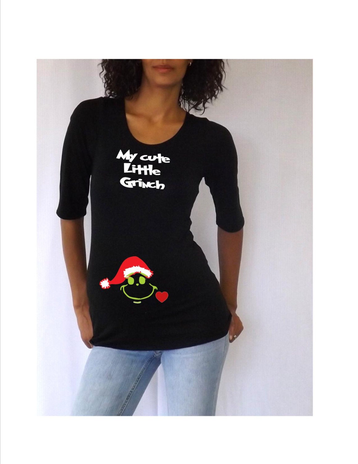 funny maternity christmas shirts