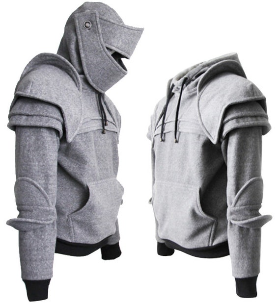 Duncan Armored Knight Hoodie(100% Handmade) Made To Order