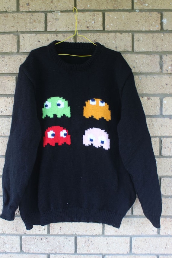 Pac Man Monsters Sweater