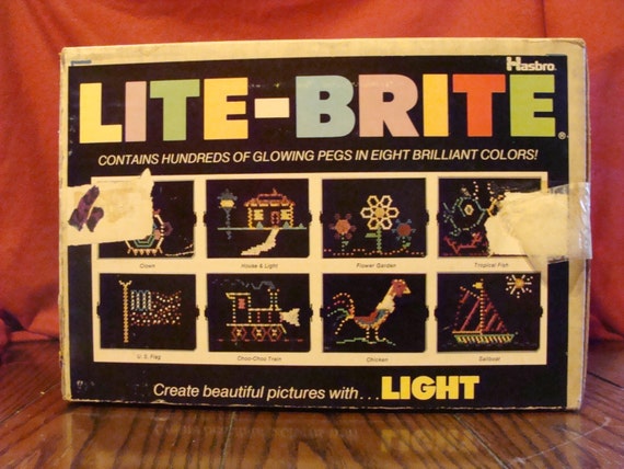 original lite brite in box