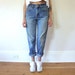 high waisted boyfriend jeans levi