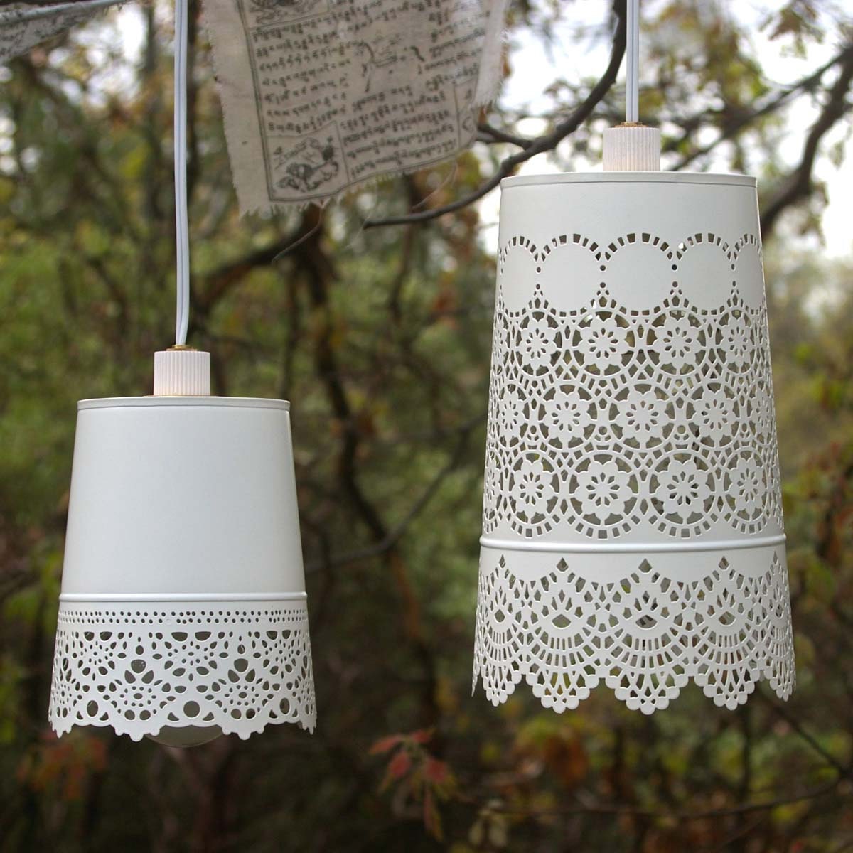 hanging lamp shabby chic style white lace lamp beach hanging lamp shabby chic style white lace lamp beach