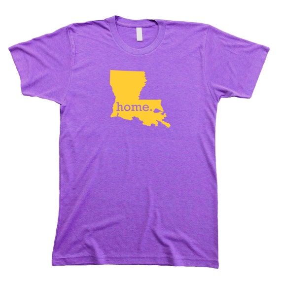 Louisiana Home State Men's Tee Shirt T-Shirt by HomelandTees