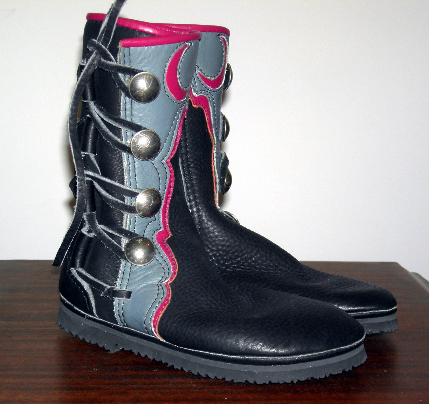 buffalo skin boots