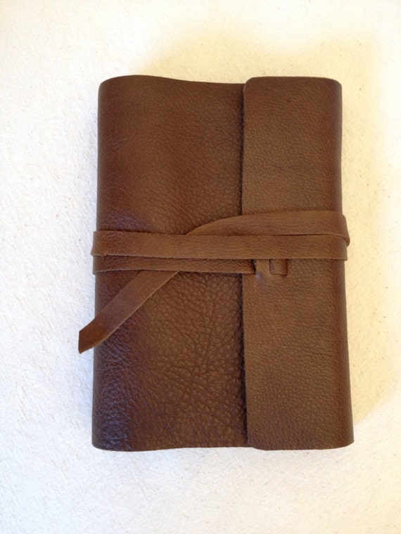 Leather Planner Organizer cowhide leather filofax style daily