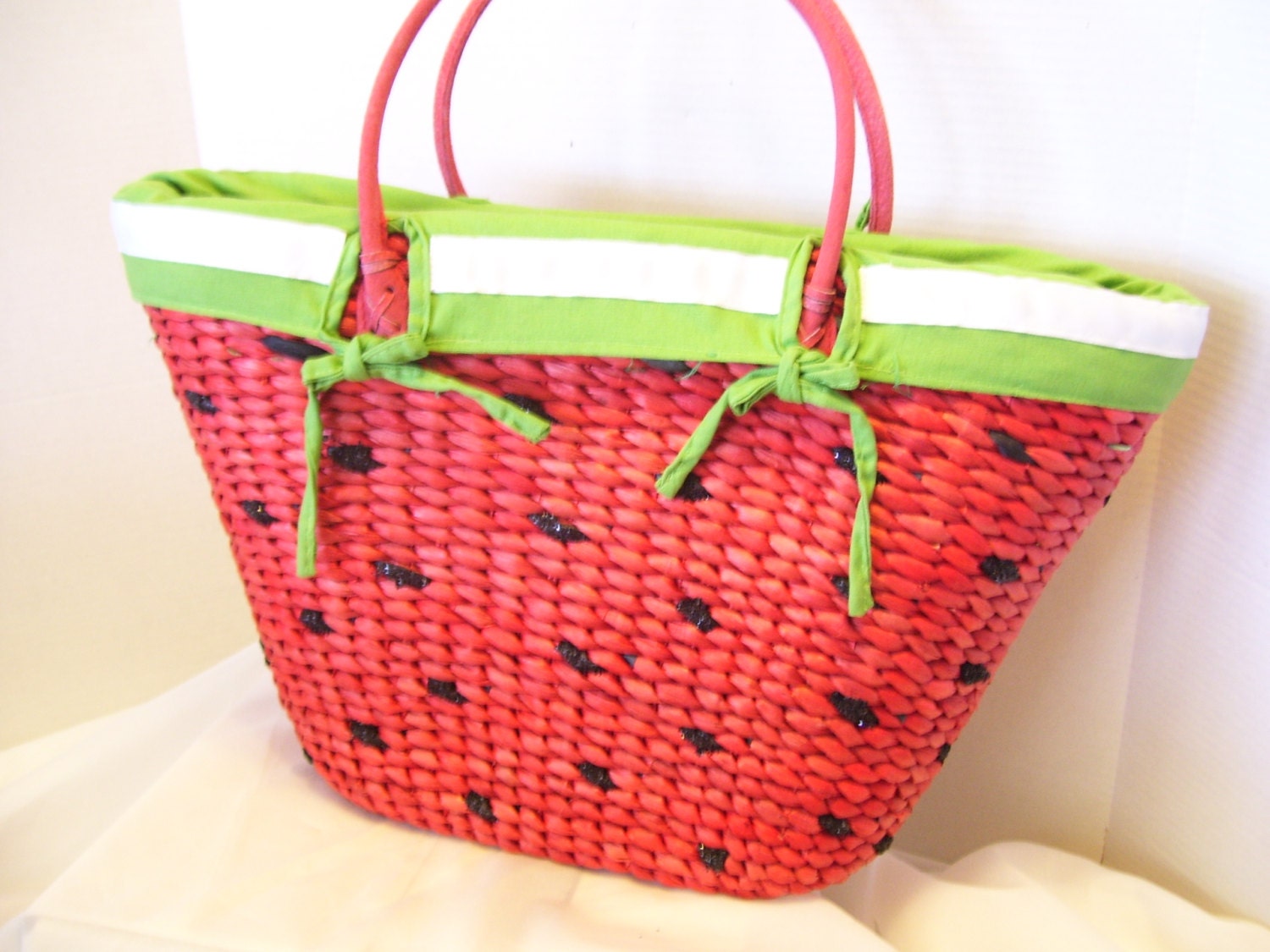 Watermelon Purse // Handbag // Tote Spring by ARubyInTheRough