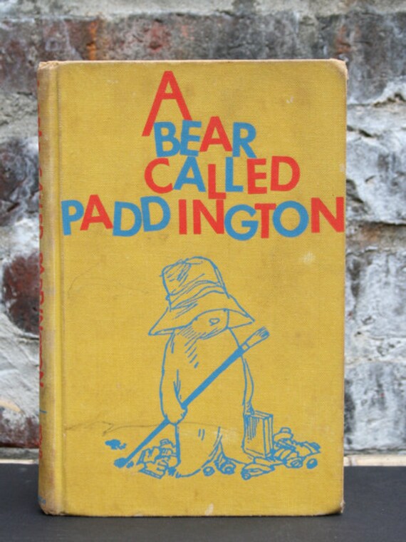 A Bear Called Paddington 1960 Vintage Children's book