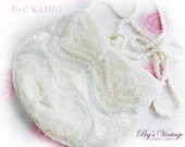 Rare//Unique Vintage D-C KAIHO Purse//Made In Macau//Glass Beaded//Evening Bag//Shoulder Bag