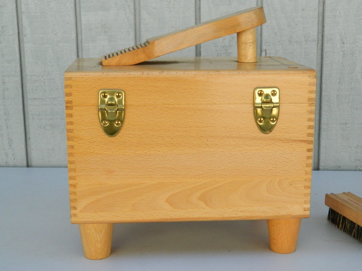 ronson shoe shine box