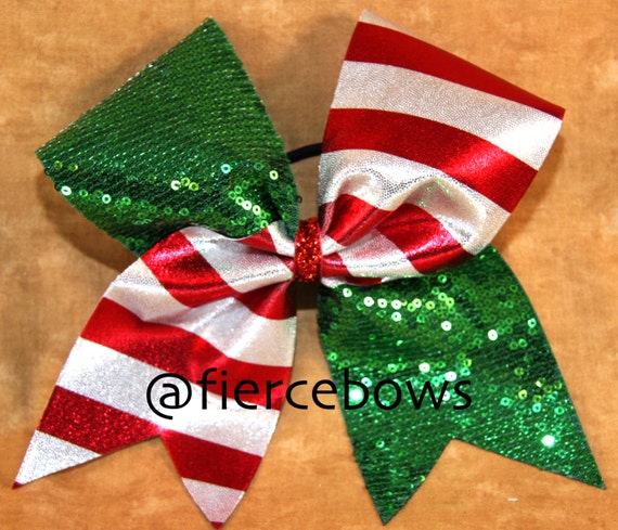 Items similar to Christmas Cheer Bow on Etsy