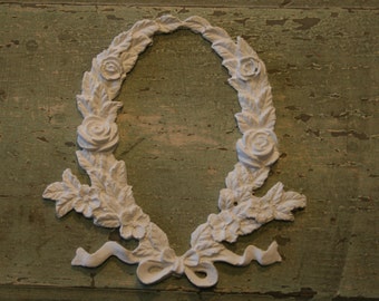 Shabby Chic Furniture Appliques / furniture mouldings / Romantic Cottage / french country / cottage decor / architectural pieces