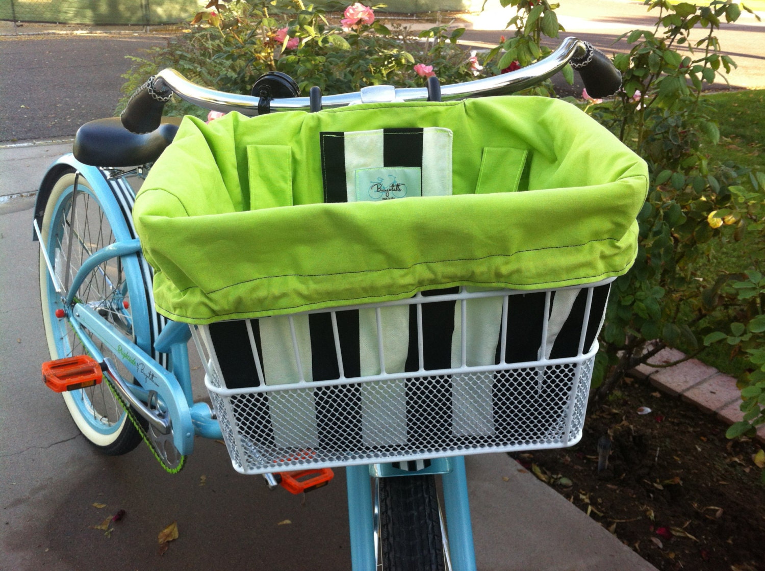 Bike Basket Liner & On the Go Bag The Camden