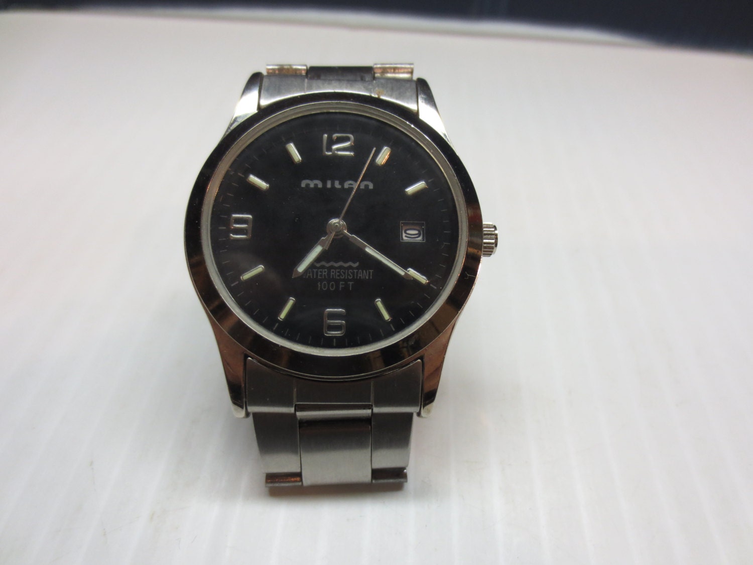 Milan Men's Watch Wrist watch Date Water Resistant Works
