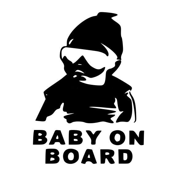 Baby on Board Hangover Edition Vinyl Die Cut by TheDecalDept