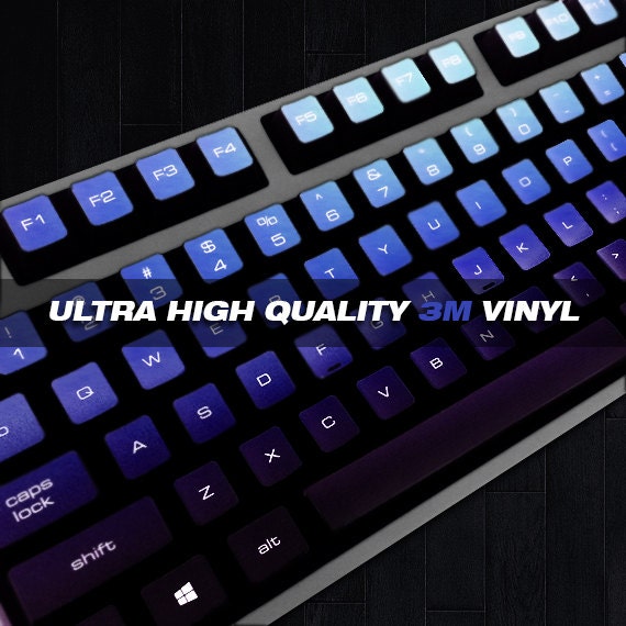 Star Citizen Keyboard Shortcut Skin Vinyl Decal Sticker PC