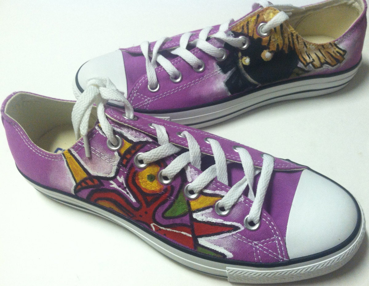 The Legend of Zelda Majora's Mask Converse Shoes Skull