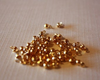 Vintage Gold Cup Ends