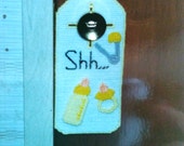 SHHH Doorknob Hanger