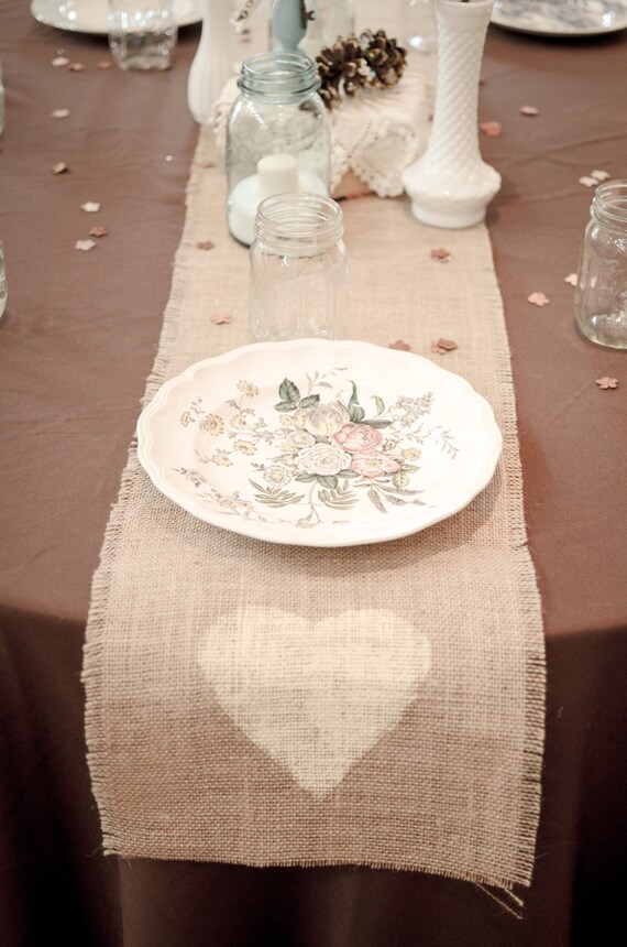items similar to burlap table runner vintage shabby chic rustic wedding on etsy items similar to burlap table runner vintage shabby chic rustic wedding on etsy