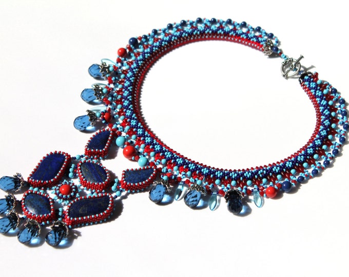 Necklace "Tonatiuh" necklace pendant Swarovski