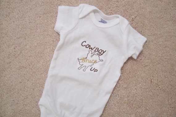 Items similar to Baby Boy Onesies, , baby boy, western boy colthes ...