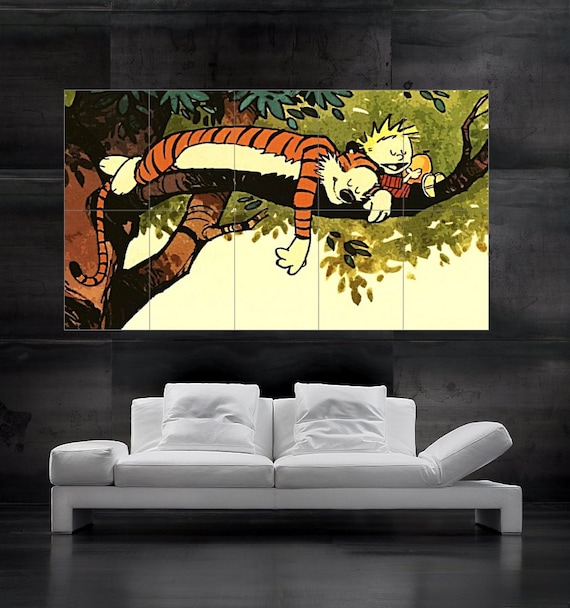 Calvin and Hobbes Poster print wall art 10 parts giant huge HH10887 S23