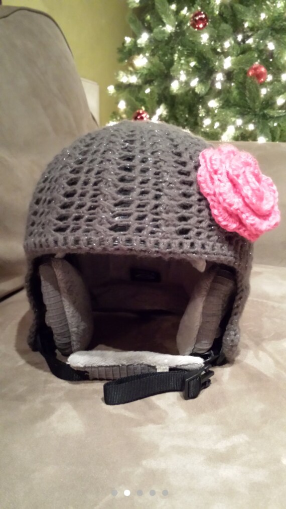 Items similar to Customized Crochet helmet cover on Etsy