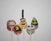 Items similar to 18 Nightmare before Christmas cake pops on Etsy