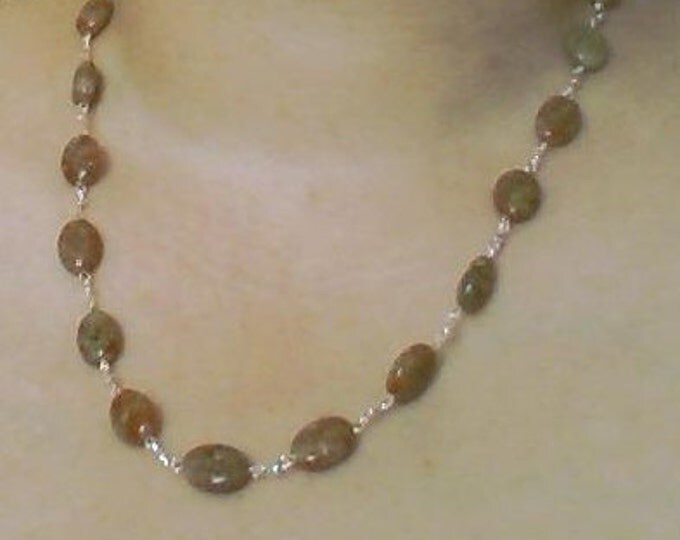 Autumn Jasper necklace