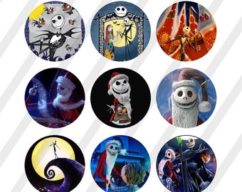 Nightmare Before Christmas digital collage sheet size 4x6 for ...