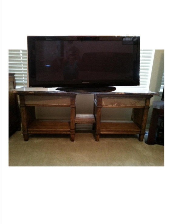 Items similar to Upcycled Entertainment Center/TV Stand with Colorado