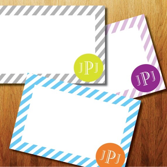 Print at Home Custom Note Cards