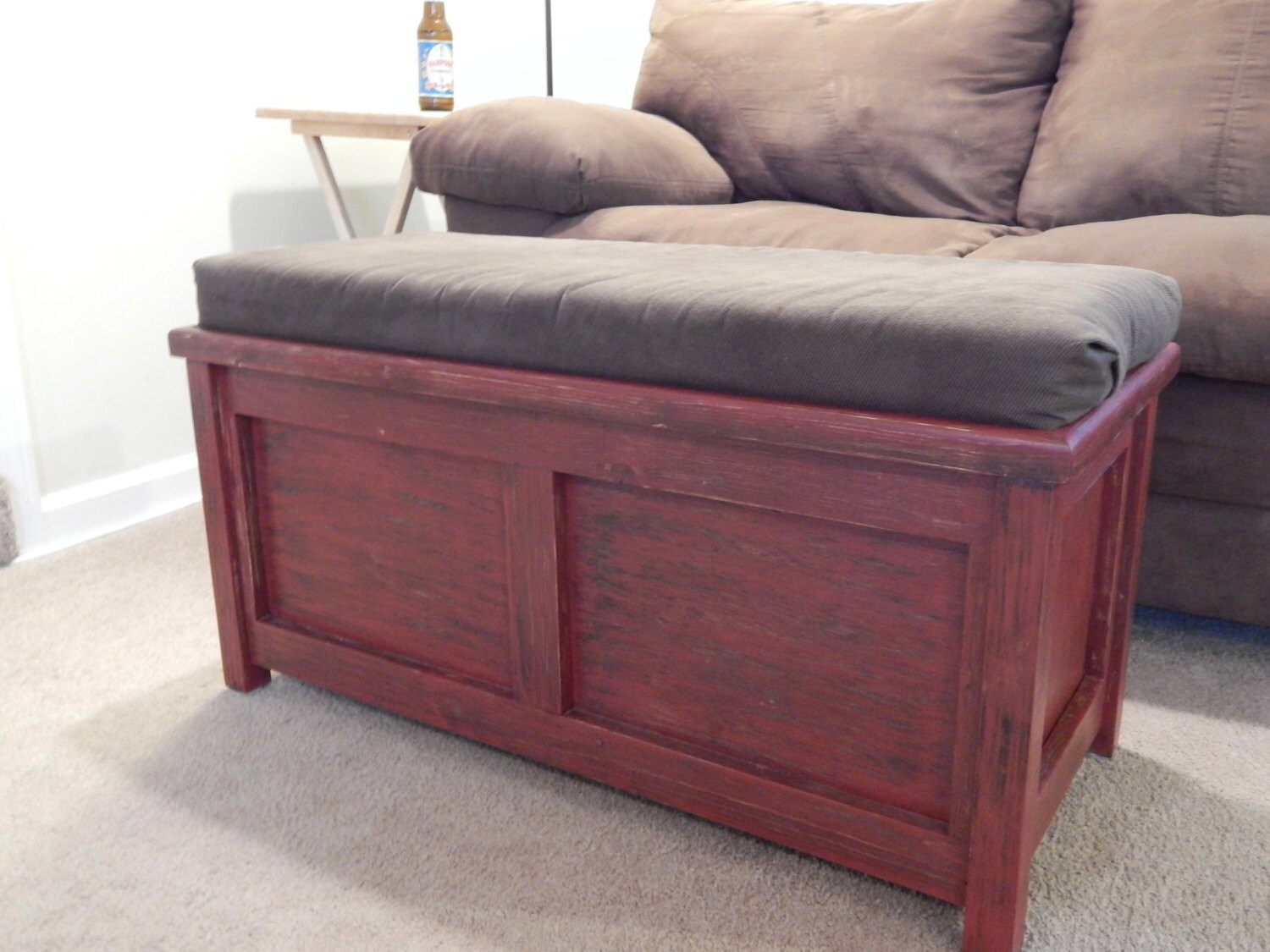 Custom Built Storage Ottoman by NightCapStudio on Etsy