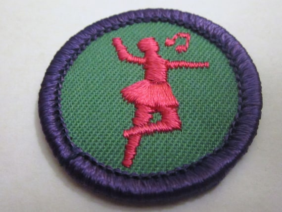 Junior Girl Scout Badge Dance circa 1980 by AllThingsGirlScout