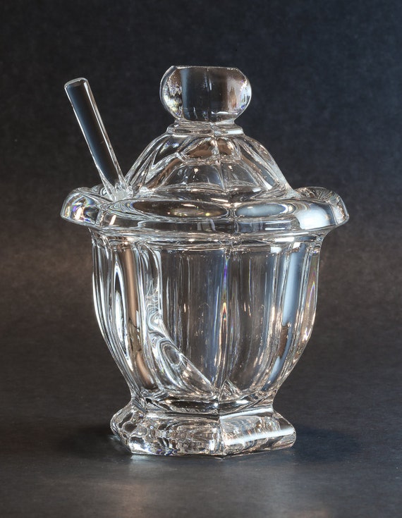 Baccarat Missouri Mustard Jar Jam Jar with by EstateServicesKeitha