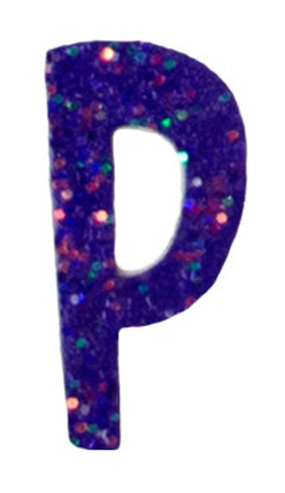 Purple Letter P