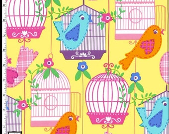 By the Yard Sing Song in Yellow - Michael Miller