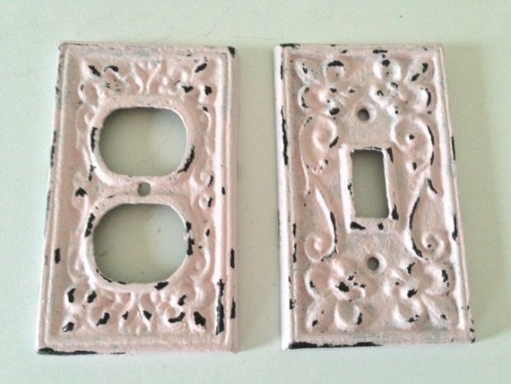 shabby chic cover light switch outlet light pink ornate shabby chic cover light switch outlet light pink ornate