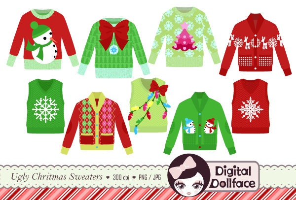 christmas jumper clip art free - photo #17