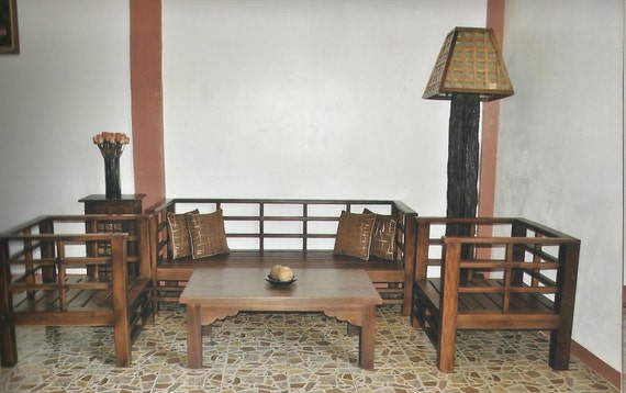 Items similar to salvaged old wood japanese style sala set on etsy