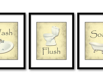 Grey Bathroom Decor. Full Size Of Bathroom Blue And Brown Bathroom ... - bathroom decor bathroom print yellow parchment set of 3 bathroom art prints grey  gray flush wash soak wall decor modern minimalist