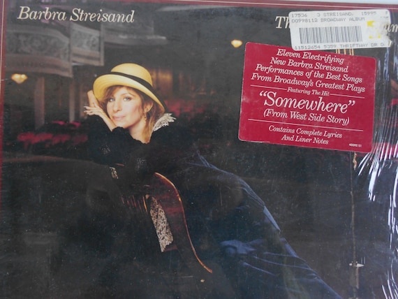Barbra Streisand The Broadway Album vinyl record