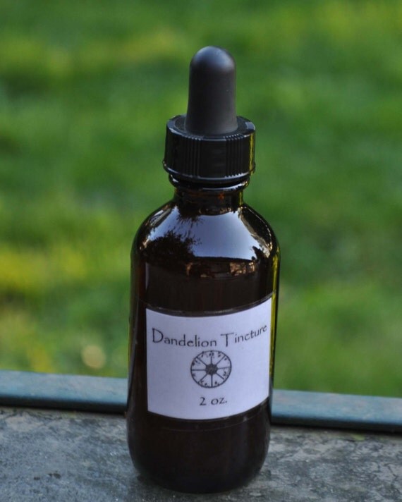 Dandelion Tincture by TurningWheelFarm on Etsy