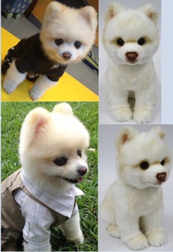 plush replica of your pet